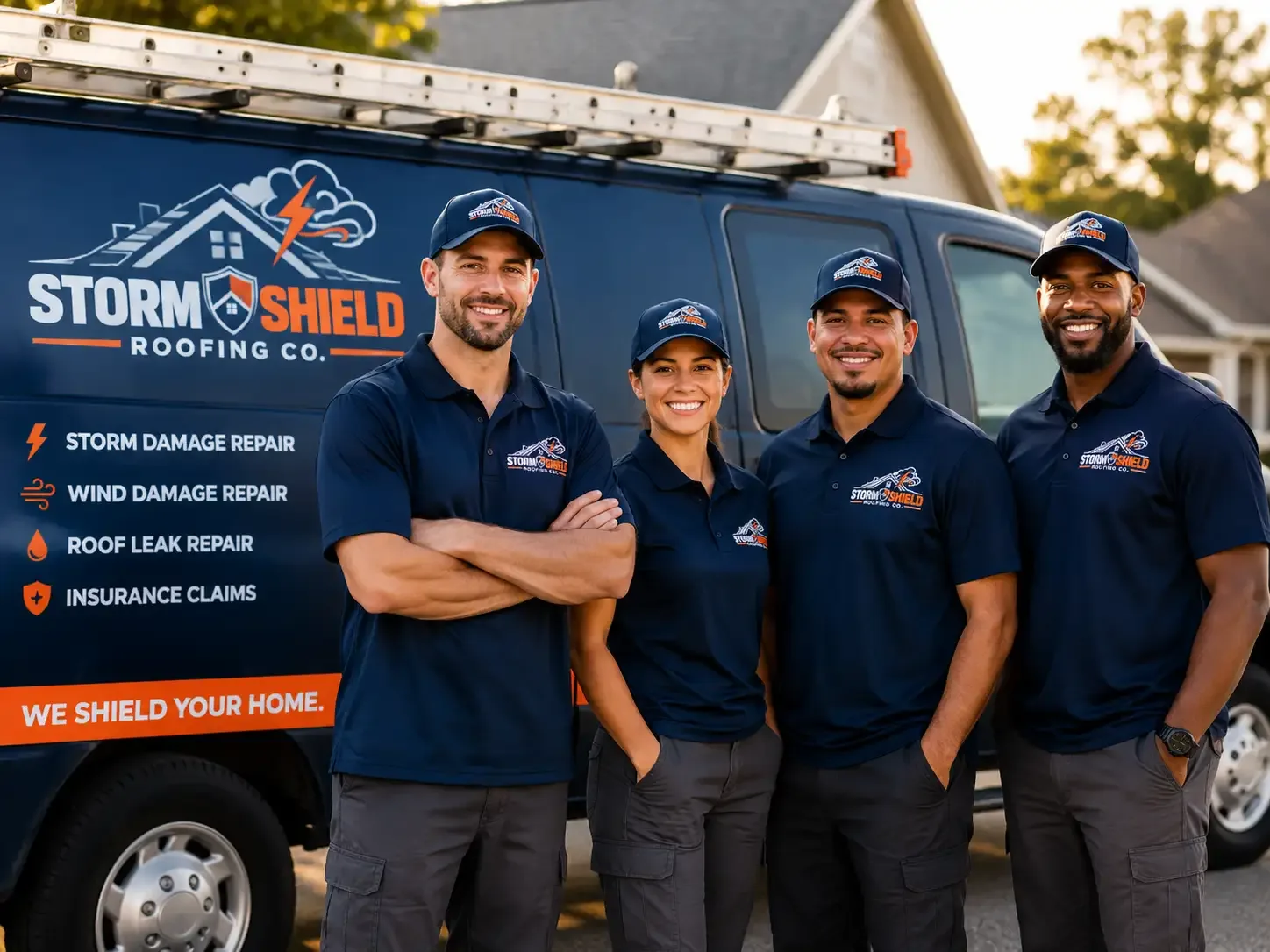 Storm Damage Roof Repair company in Buckingham, PA